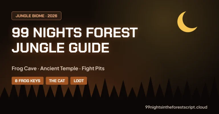 99 Nights in the Forest Jungle Biome guide